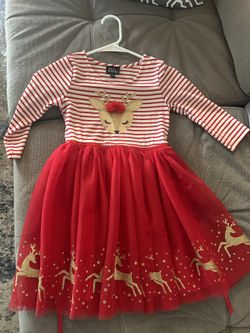 Girls Size 6 Xmas Dress