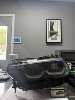 BMW X5,X6 G05,G06 ORIGINAL OEM LEFT DRIVER LED HEADLIGHT GOOD CONDITION 2019-2023