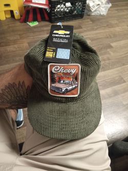 Brand new Chevy "Gone Camping" corduroy hat