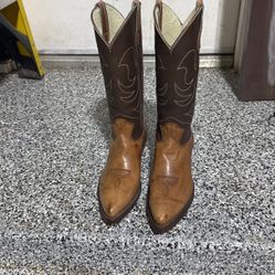 Vintage Cowgirl Leather Boots