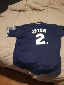 Derek Jeter  world series jersey