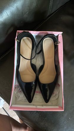 Black heels size 7