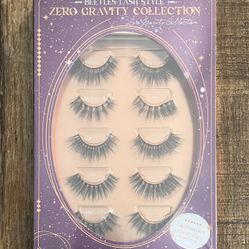 Beetles Lash Style Zero Gravity Collection, 5 Mixed Style Lashes, 3D Faux Mink Natural Eyelash Extensions, Drama Glam Look, Ultra Fine Lightweight NEW