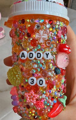 Bedazzled addy bottle 30