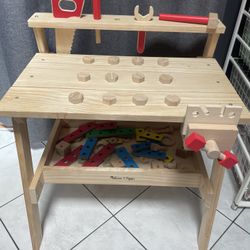 Melissa & Doug Wooden Project Workbench 