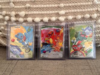 Pokemon TCG First Partner Collection Charmander, Squirtle, Bulbasaur Series 1