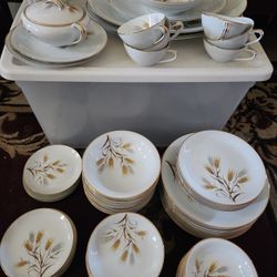 ANTIQUE NORITAKE CHINA JAPAN WHEATON 5414 72 PIECES SET NEW NOT USED 