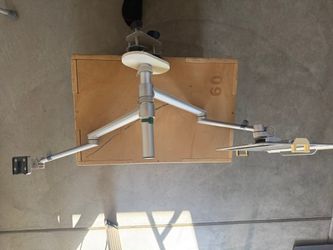 Dual Monitor Arm Desk Mount with Laptop Tray - Silver