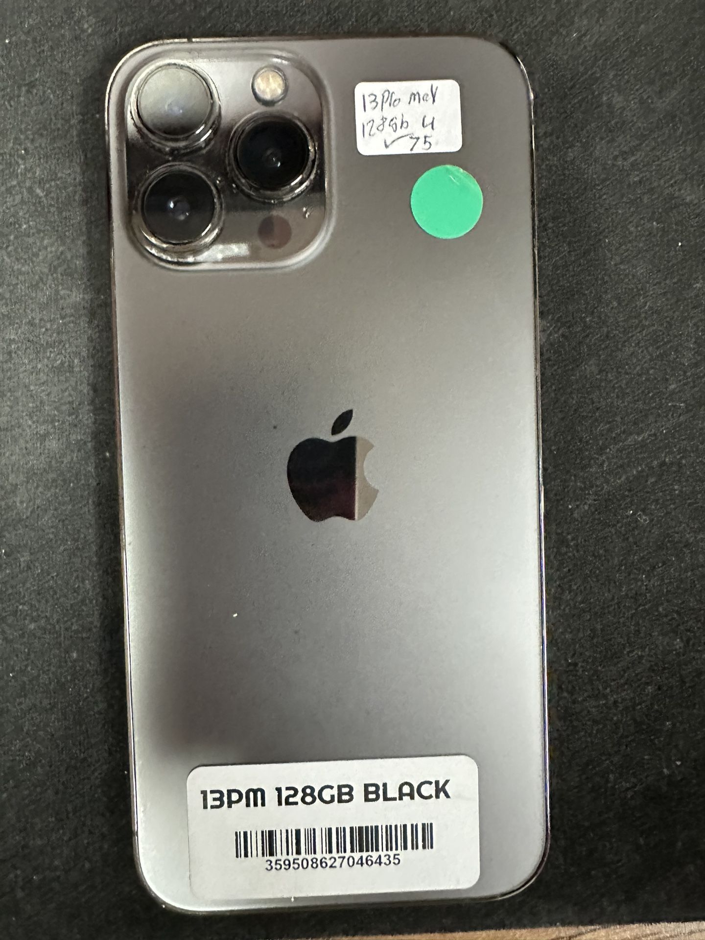 On Sale 13 Pro Max 128GB 75 Percent Battery Health