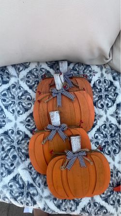 Pumpkin decor