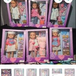 Bendo Muñecas Para Bendedores De Swapmeet Tengo Muchas Size American Doll Regular $35   Asking $15 Mayoreo 