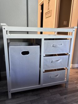 Changing Table w/ Hamper & Storage