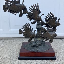 Gatco Lion Fish Metal Sculpture