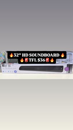 32” HD SOUND BAR