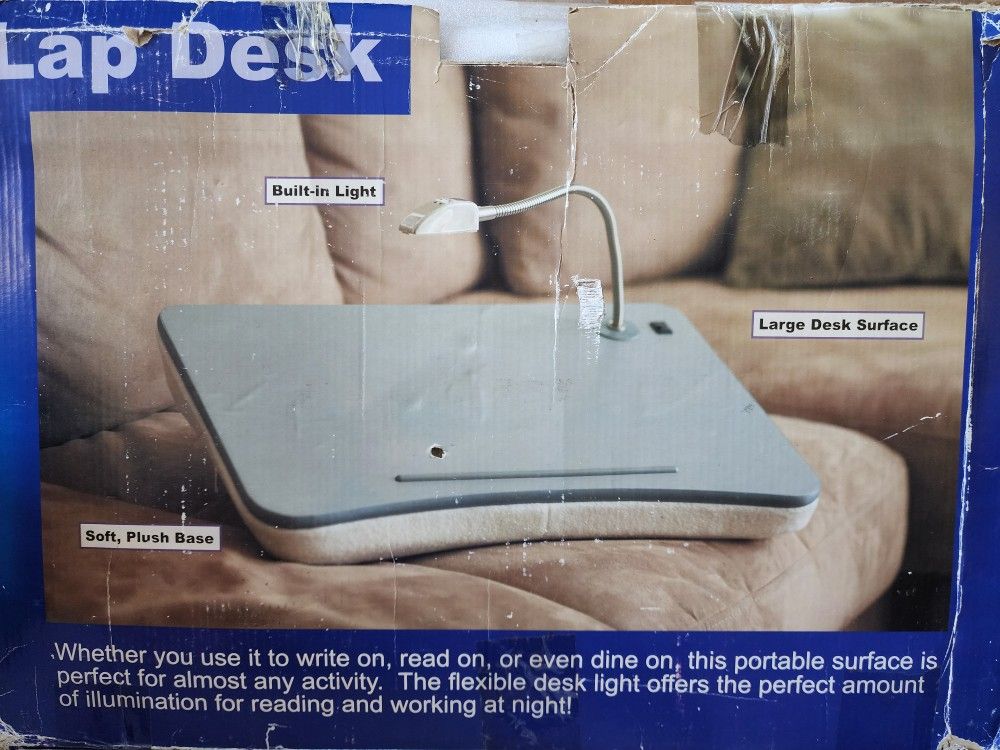 Lap DESK - with Built-in Light