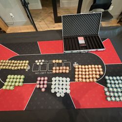 Monte Carlo Poker Chips 866 Piece