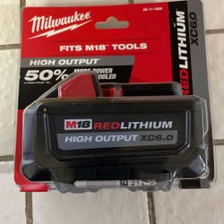 Milwaukee M 18 Red Lithium High Output XC6.0