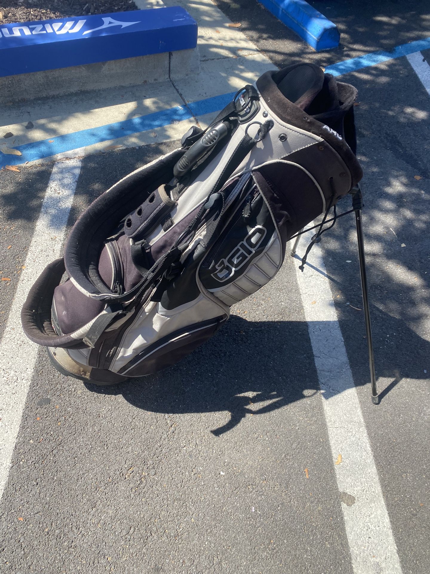 Golf Bag With Stand & A Strap 