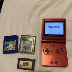 Gameboy Sp And Games