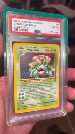 PSA 8 2000 Pokemon Promo Venusaur Holo Black Star #13