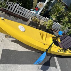  12 Ft  Cobra XL Have 2 Large Storages Come With Very Comfortable Seat And Good Paddle Good Condition Ready For Summer Fun 