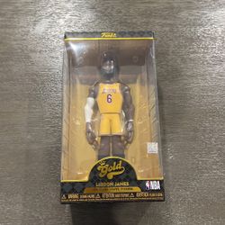 Lebron Gold Vinyl Funko Figure 