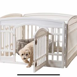 “New”(1 In Stock)4 Panel Dog/Cat/small Animal Playpen(24” W X 34T)retail$49
