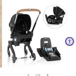 Shyft DualRide Infant Car Seat Stroller Combo
with Carryall Storage & Extended Canopy