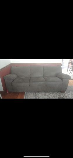 Couch and oversized chair