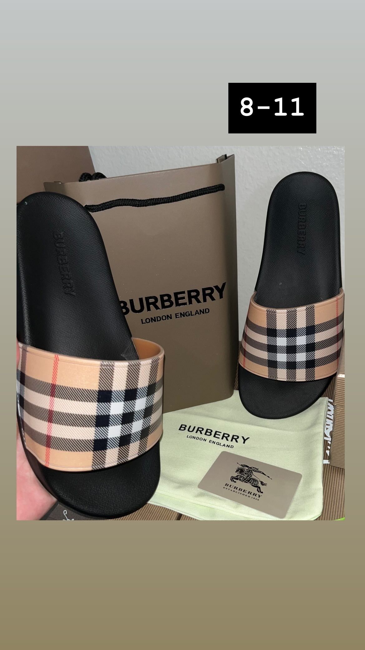 Burberry Slides