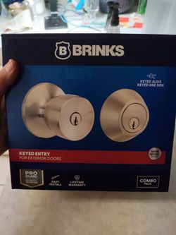 Brinks brushed silver All Pieces