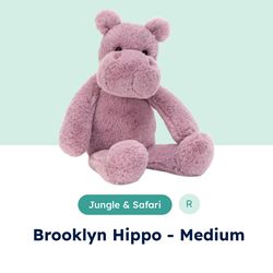 Jellycat Brooklyn Hippo