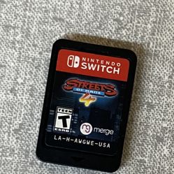 Nintendo Switch ,streets Of Rage 4 