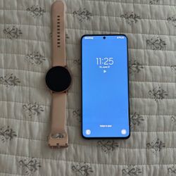 Samsung S20 And Samsung Watch