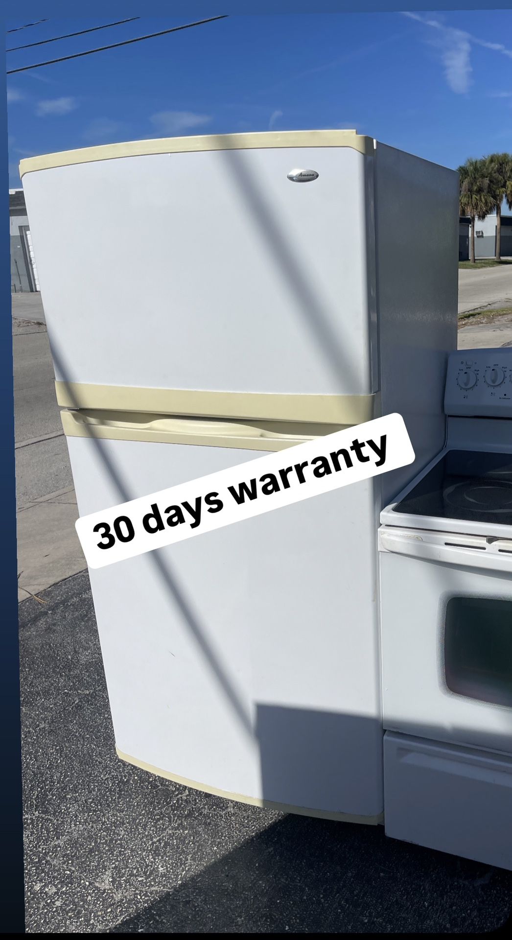 Whirlpool Maytag Refrigerator 30 days warranty