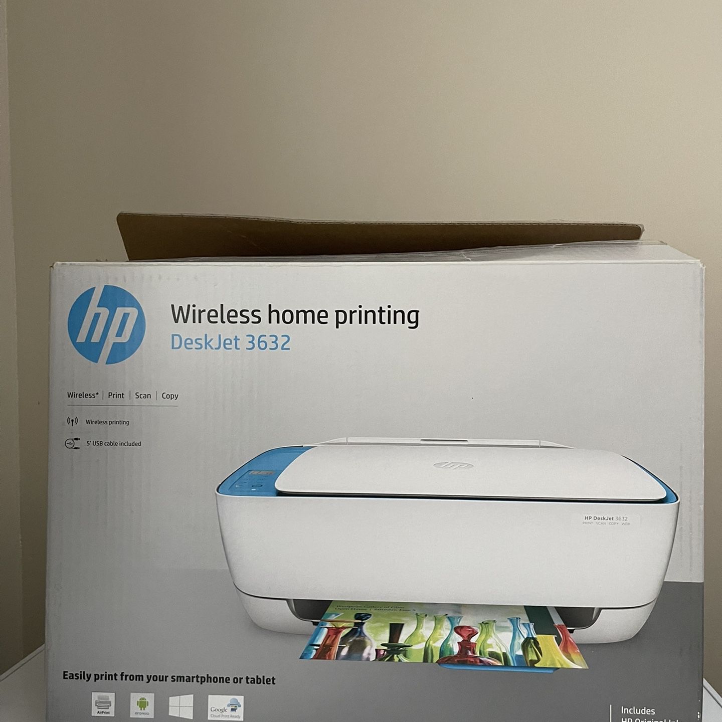 HP Deskjet 2547 Printer/scanner for Sale in Raleigh, NC - OfferUp