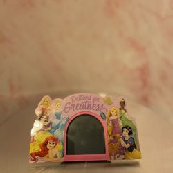 Distance For Greatness, Disney, Princess, Picture Frame