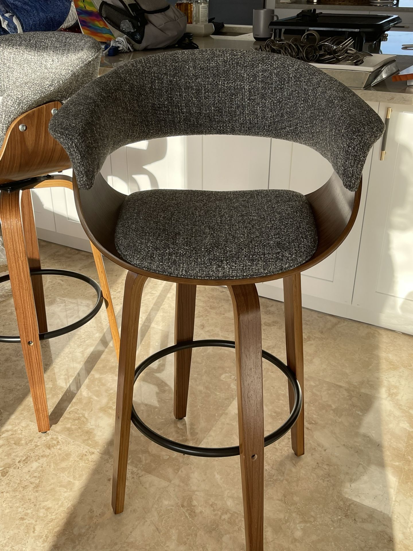 4 Barstools. New! Built 2 And 2 More In Box.