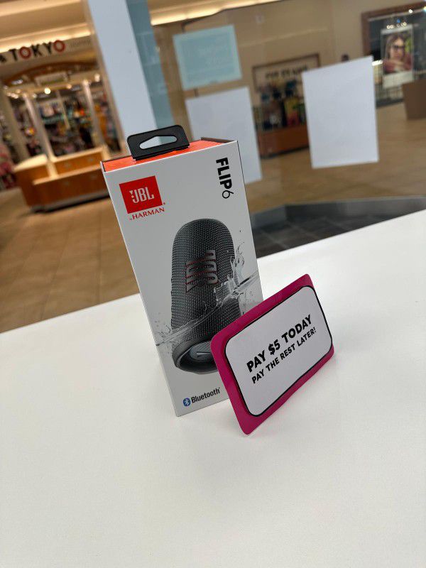 JBL Flip 6 New Speaker - 90 Days Warranty - Pay $1 Down available - No CREDIT NEEDED