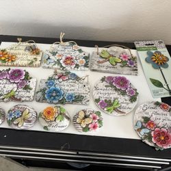 Beautiful Beaded Inspired Yard Decor