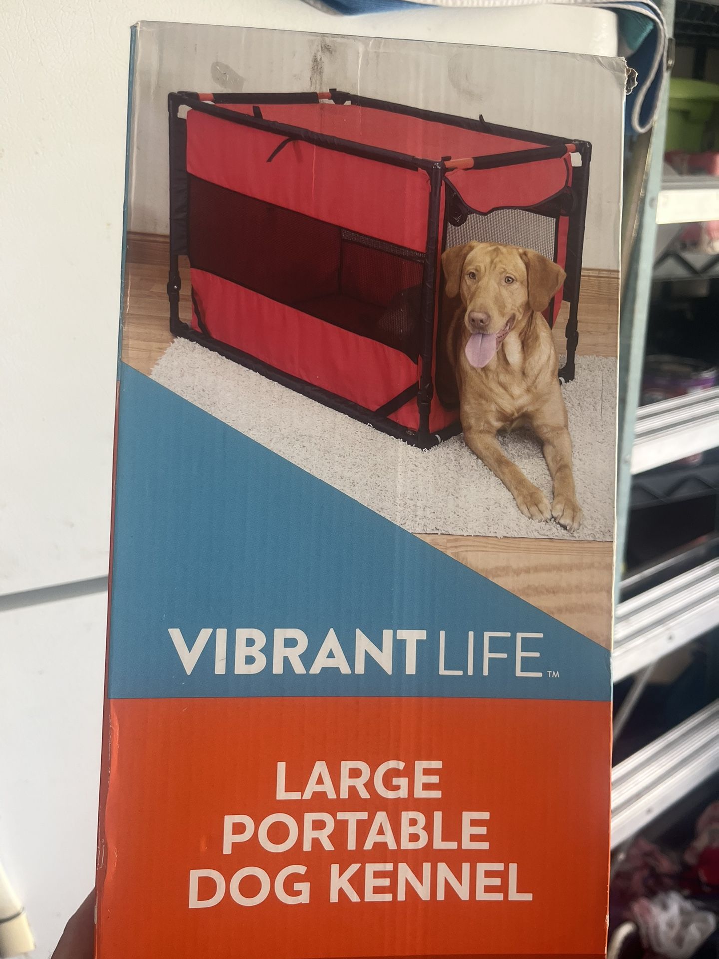 Portable Dog Crate New