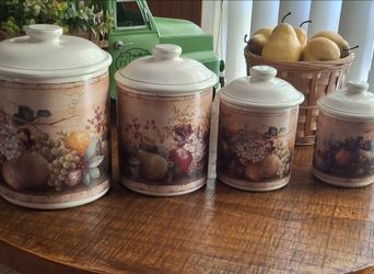 BEAUTIFUL CANISTERS 💐
