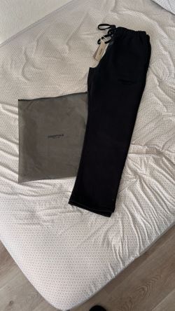 Essentials Black Sweats