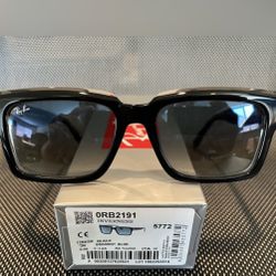 New Ray-Ban RB2191 Inverness Blue Gradient Sunglasses