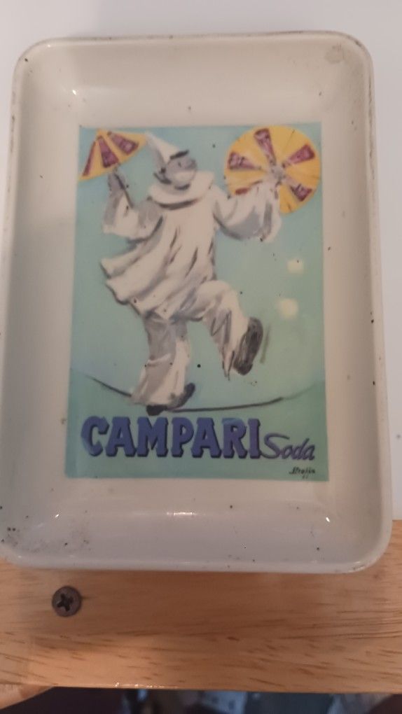 Vintage Campari Ashtray