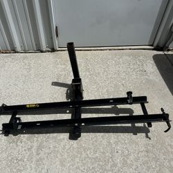 Hitch Mounted Bike Rack 2 Bikes 