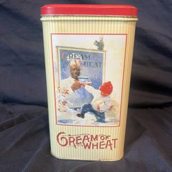 Vintage Cream of Wheat Nabisco 1998 Commemorative Advertising Tin Can