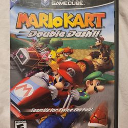 Mario Kart Double Dash!! Nintendo Cube Game And Case Only.