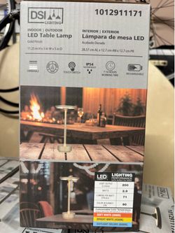 11.25in Rechargable LED Table Lamp