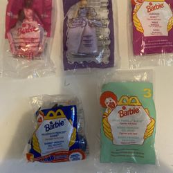 Collectible McDonald’s Happy Meal Toys Barbie Princesses